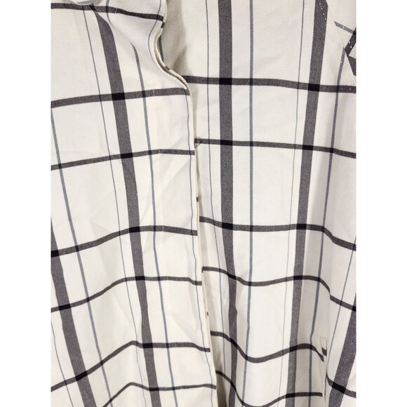 Y2K Preppy Old Money Apostrophe Womens Plus Cape Jacket Windowpane 20/22w - Picture 4 of 8